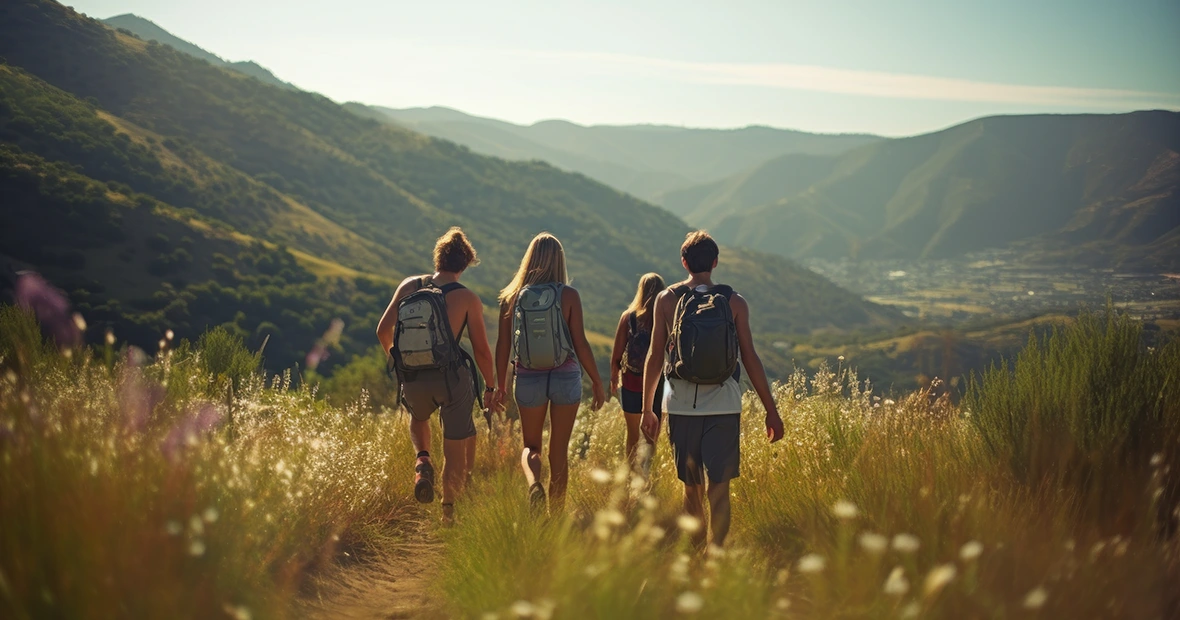 Trekking en montagne